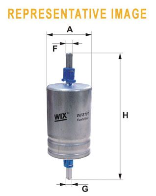WIX FILTERS Polttoainesuodatin WF8396